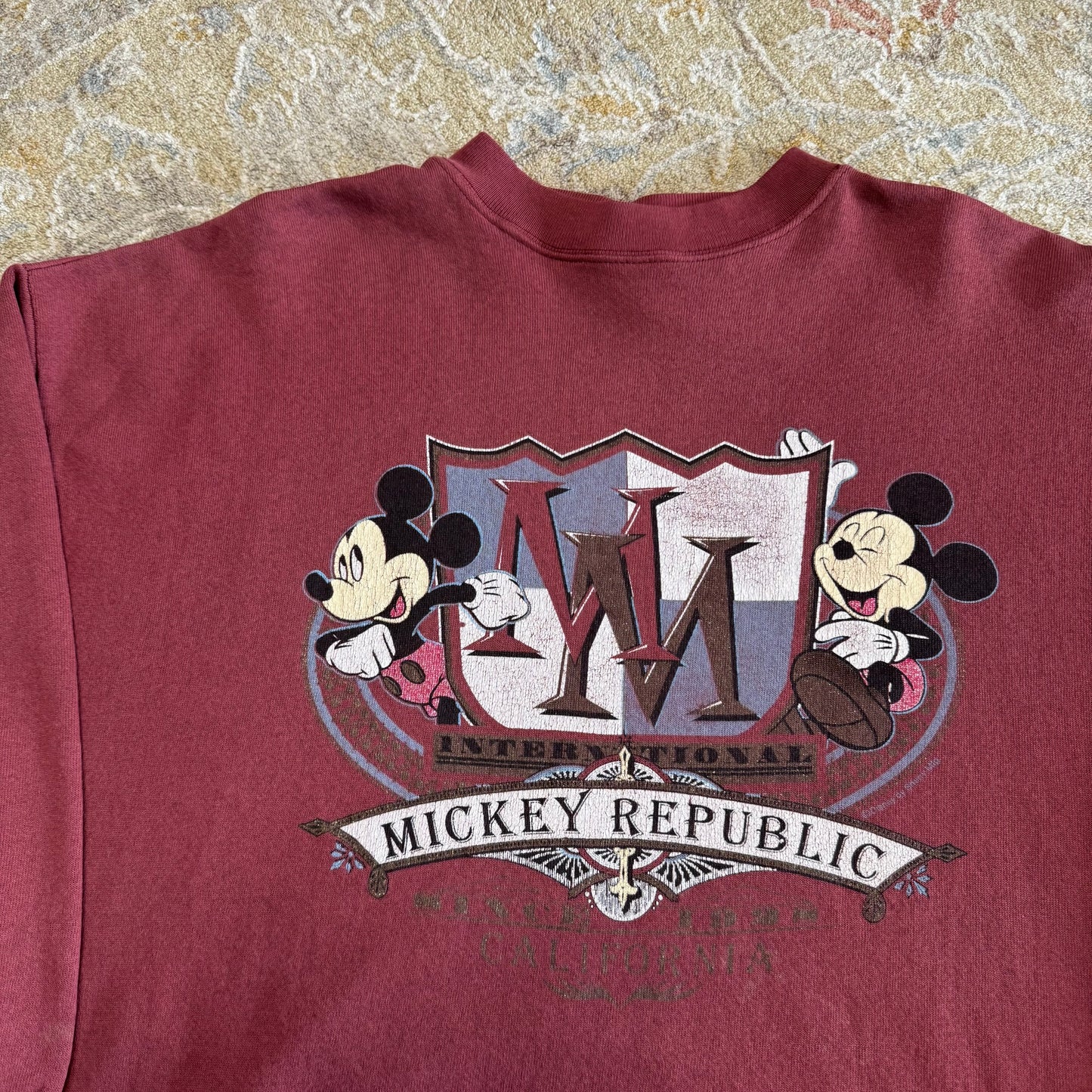 Vintage Disney Mickey Republic Sweatshirt