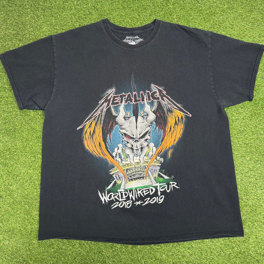2018/19 Metallica World Tour T-Shirt XL