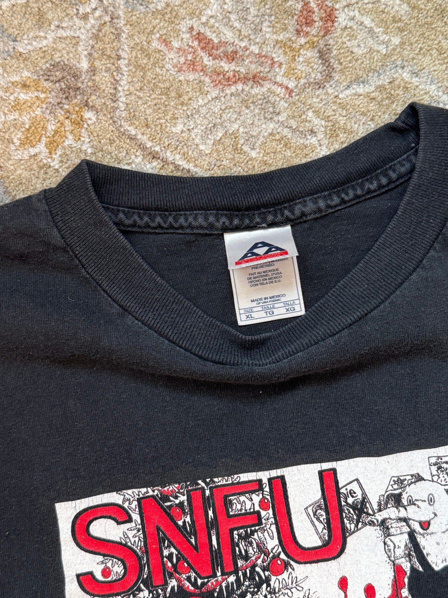 Vintage SNFU ...And No One Else Wanted To Play T-Shirt XL