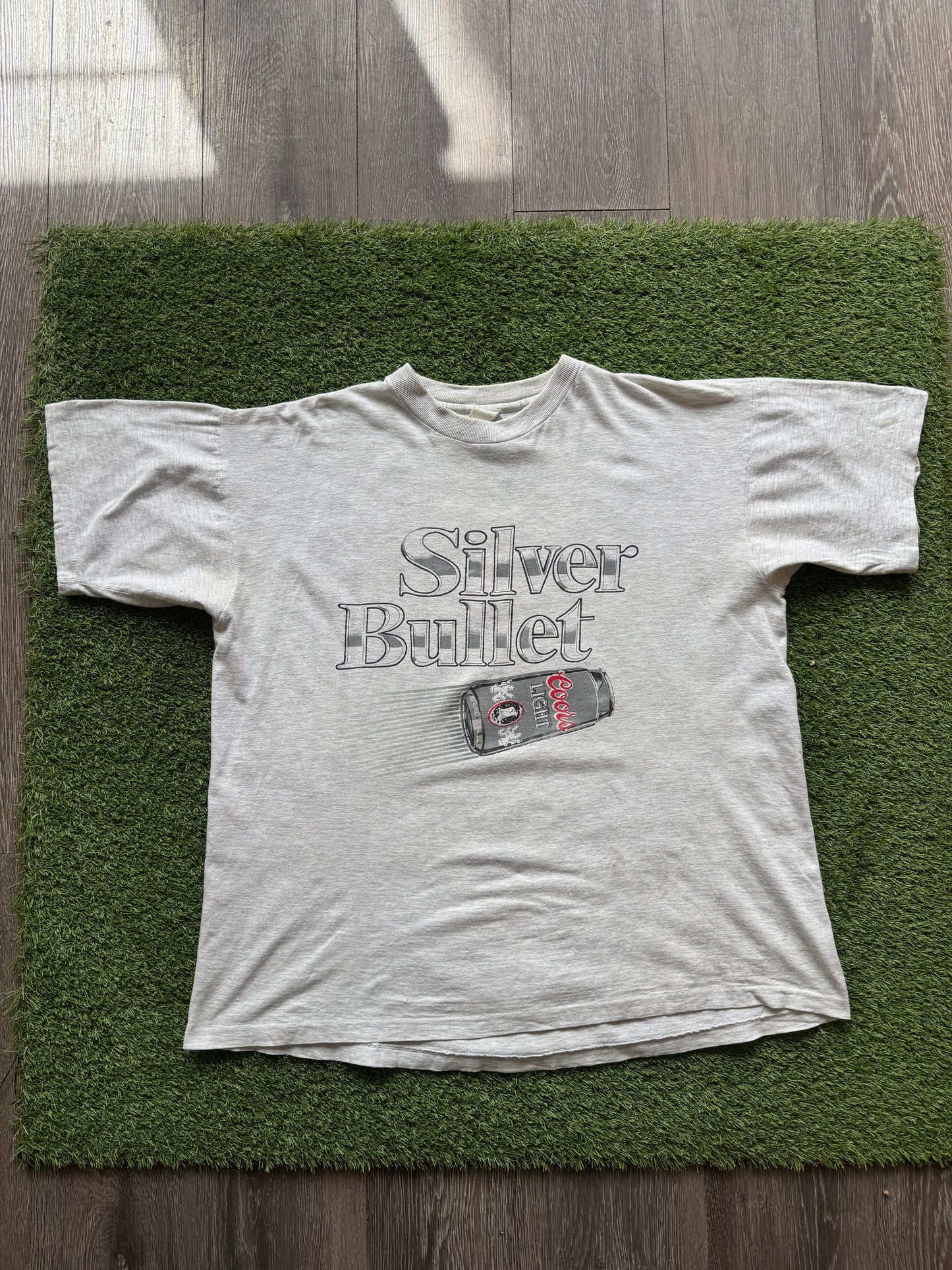 90s Coors Silver Bullet T-Shirt XL