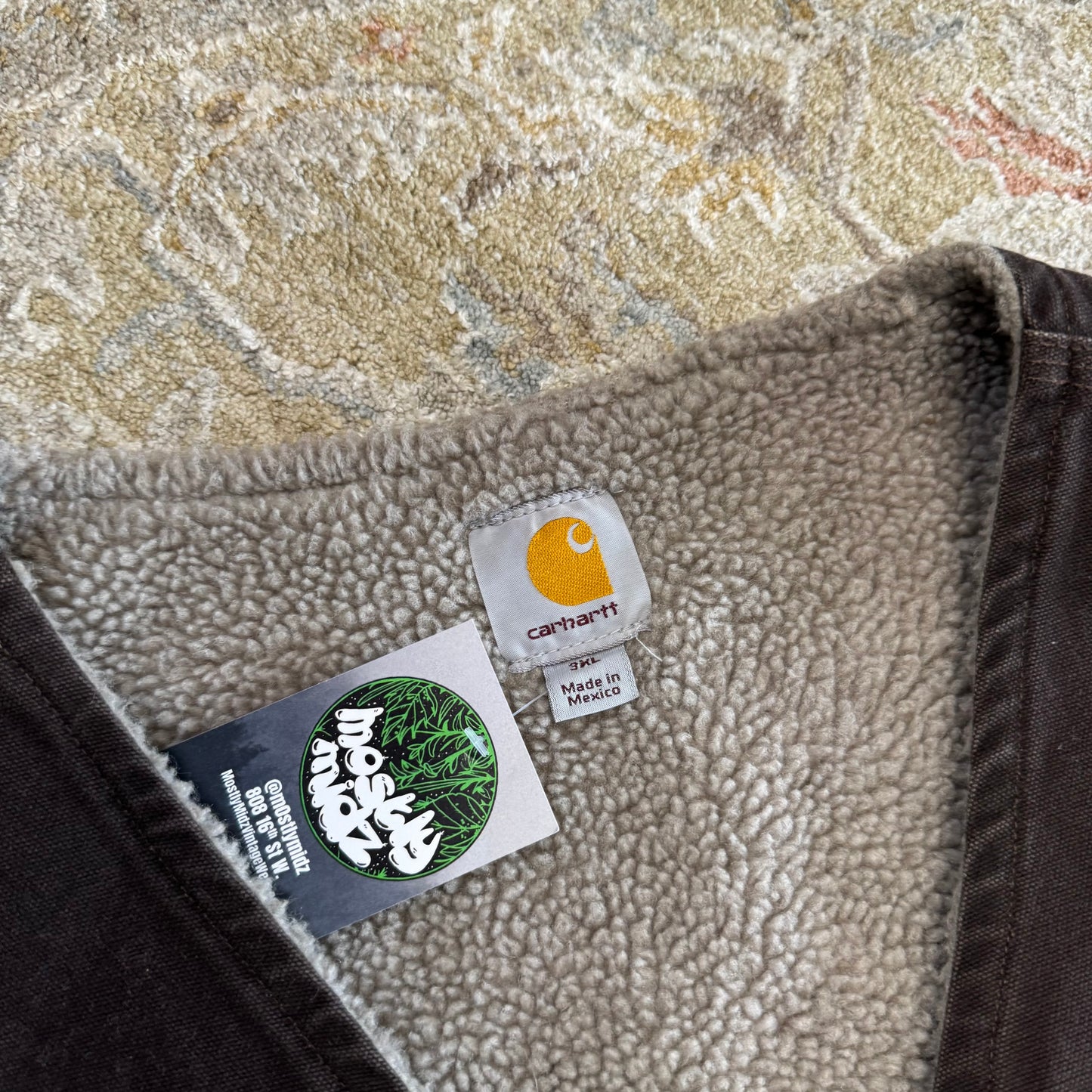 3XL Carhartt Vest Brown