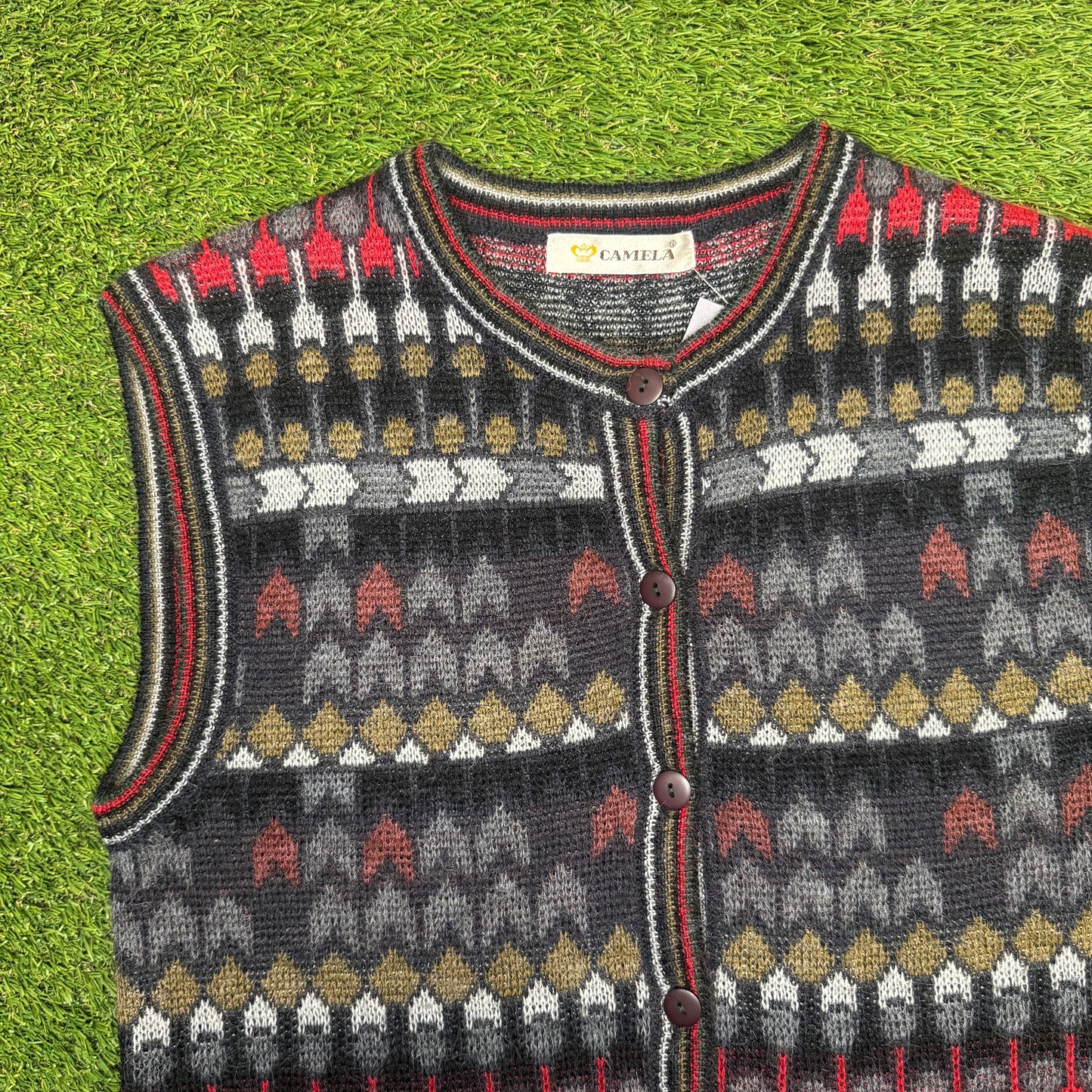 Vintage Camela Vest 18x24 Small