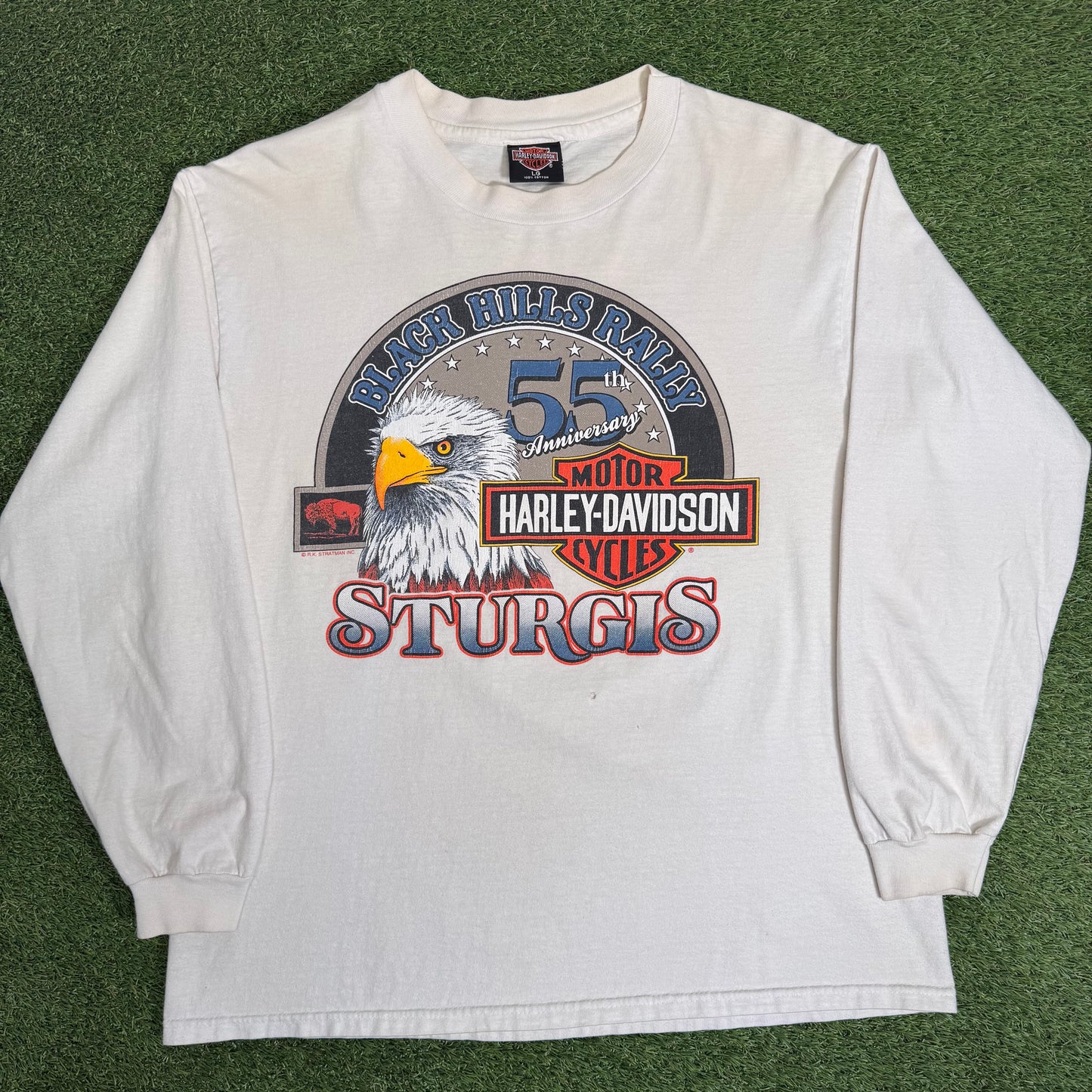 1995 Sturgis Longsleeve Shirt Large