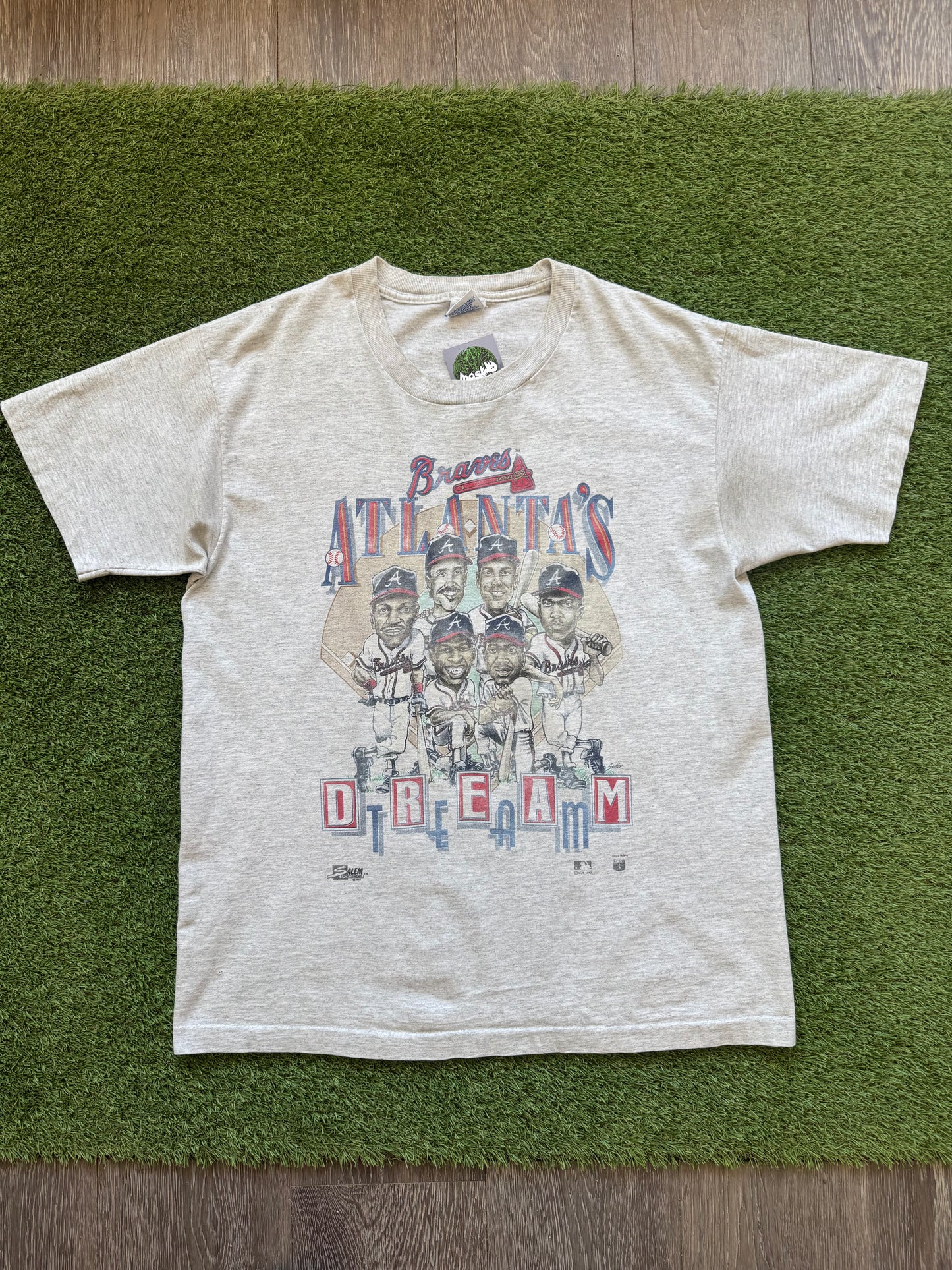 ‘93 Atlanta Braves Dream Team T-Shirt - L