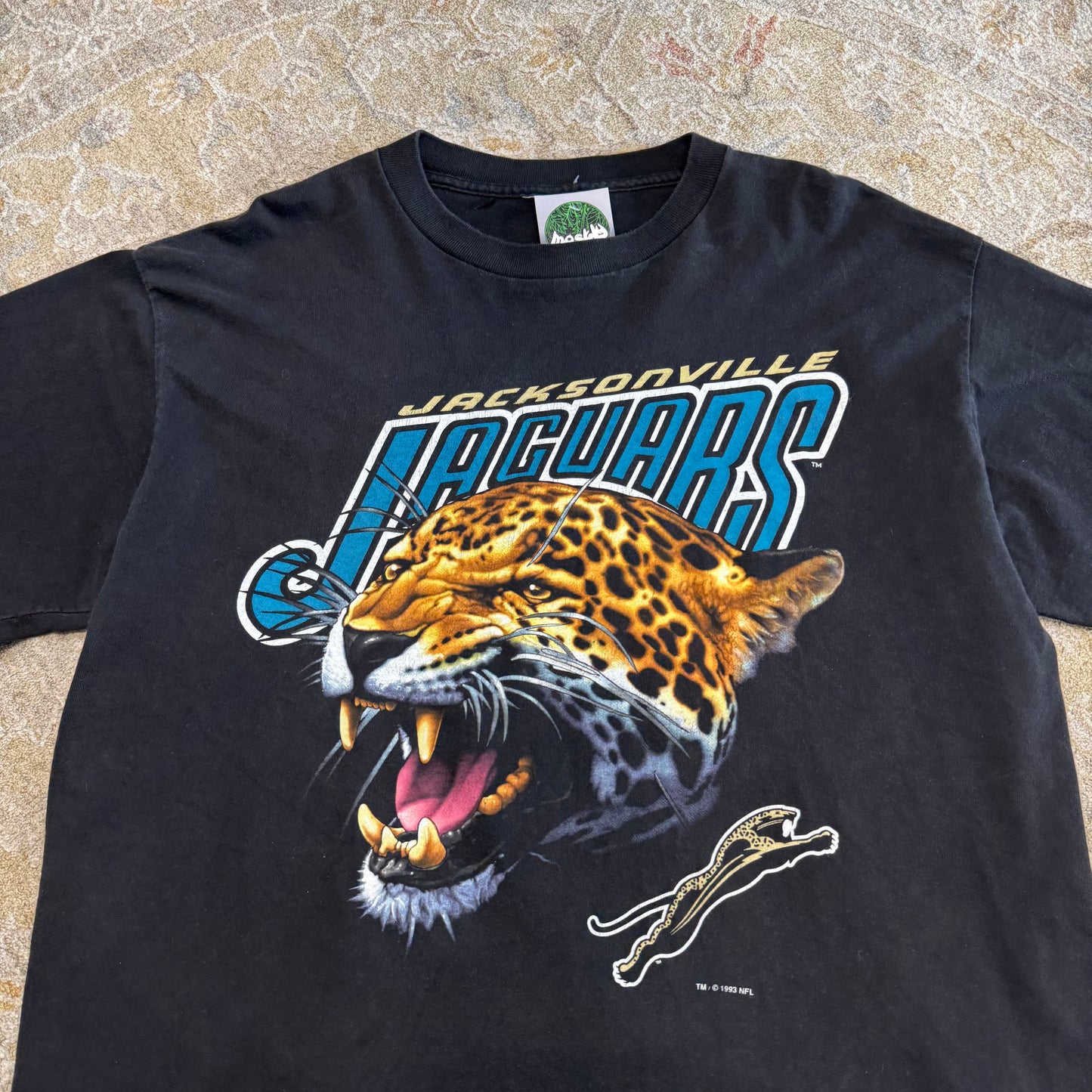 1991 Jacksonville Jaguars T-Shirt Vintage XL Fit