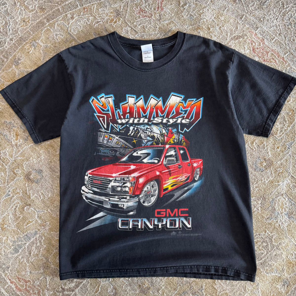 Vintage GMC Canyon Low Rider T-Shirt Larget