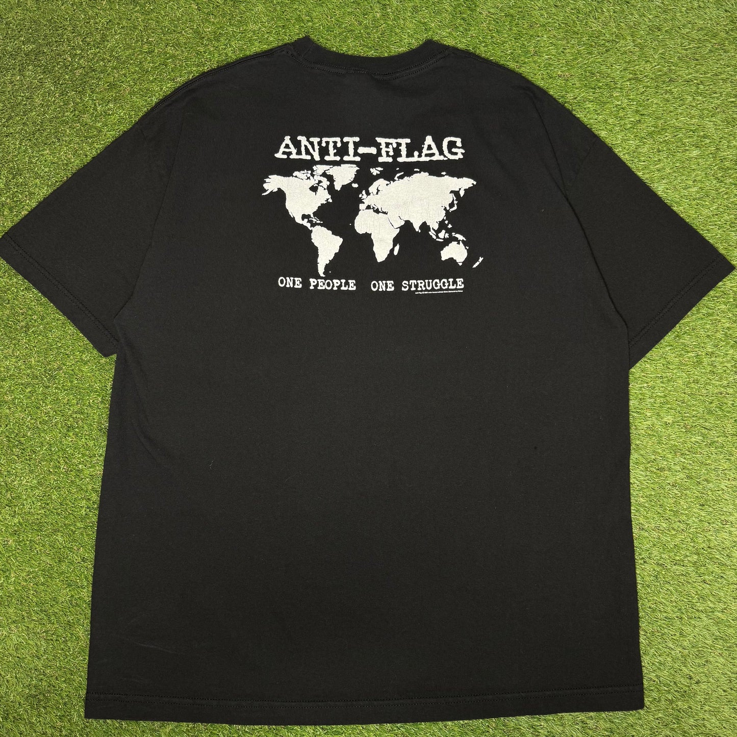 2003 Anti Flag T-Shirt XL 23.5x30