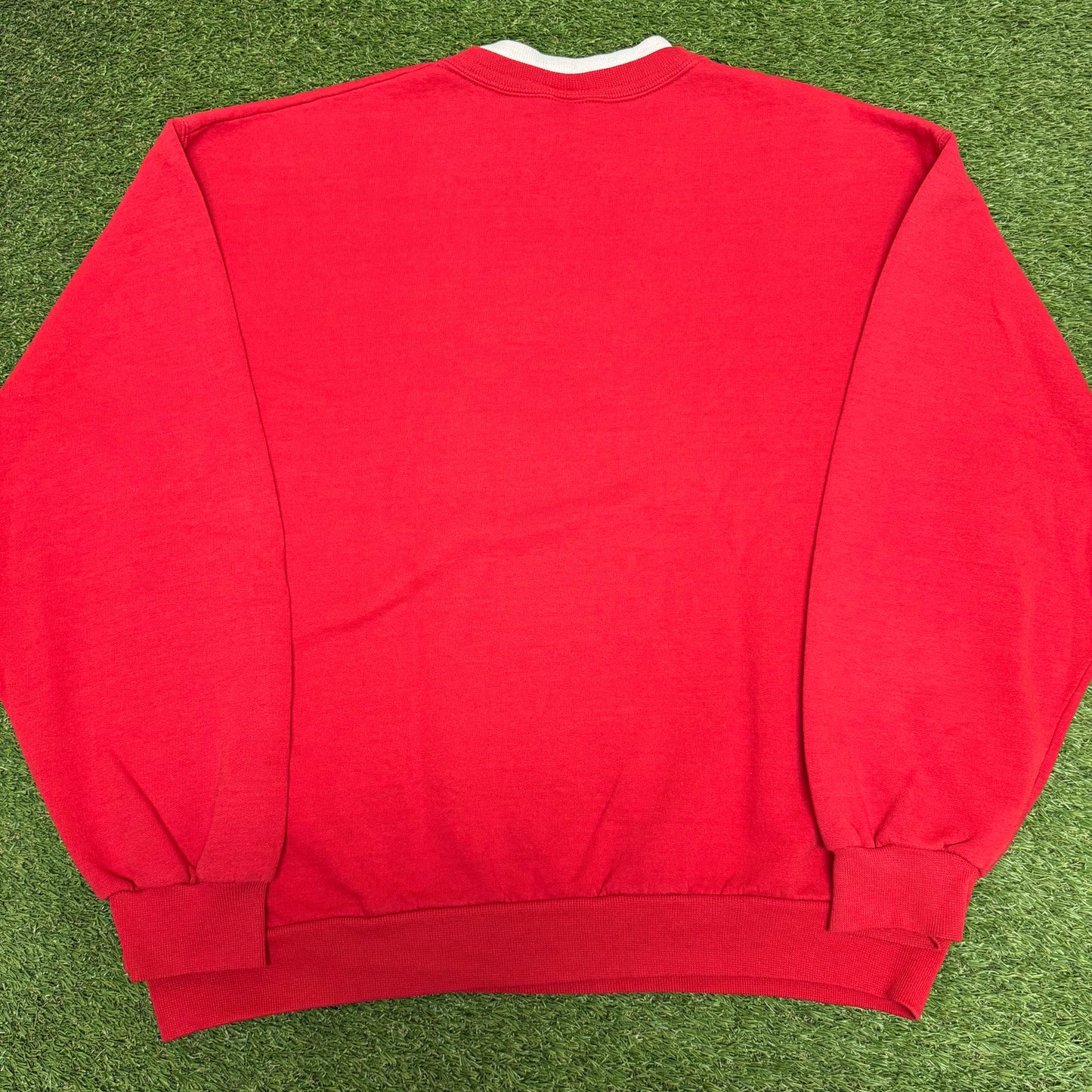 Vintage Penguins Christmas Sweater Large