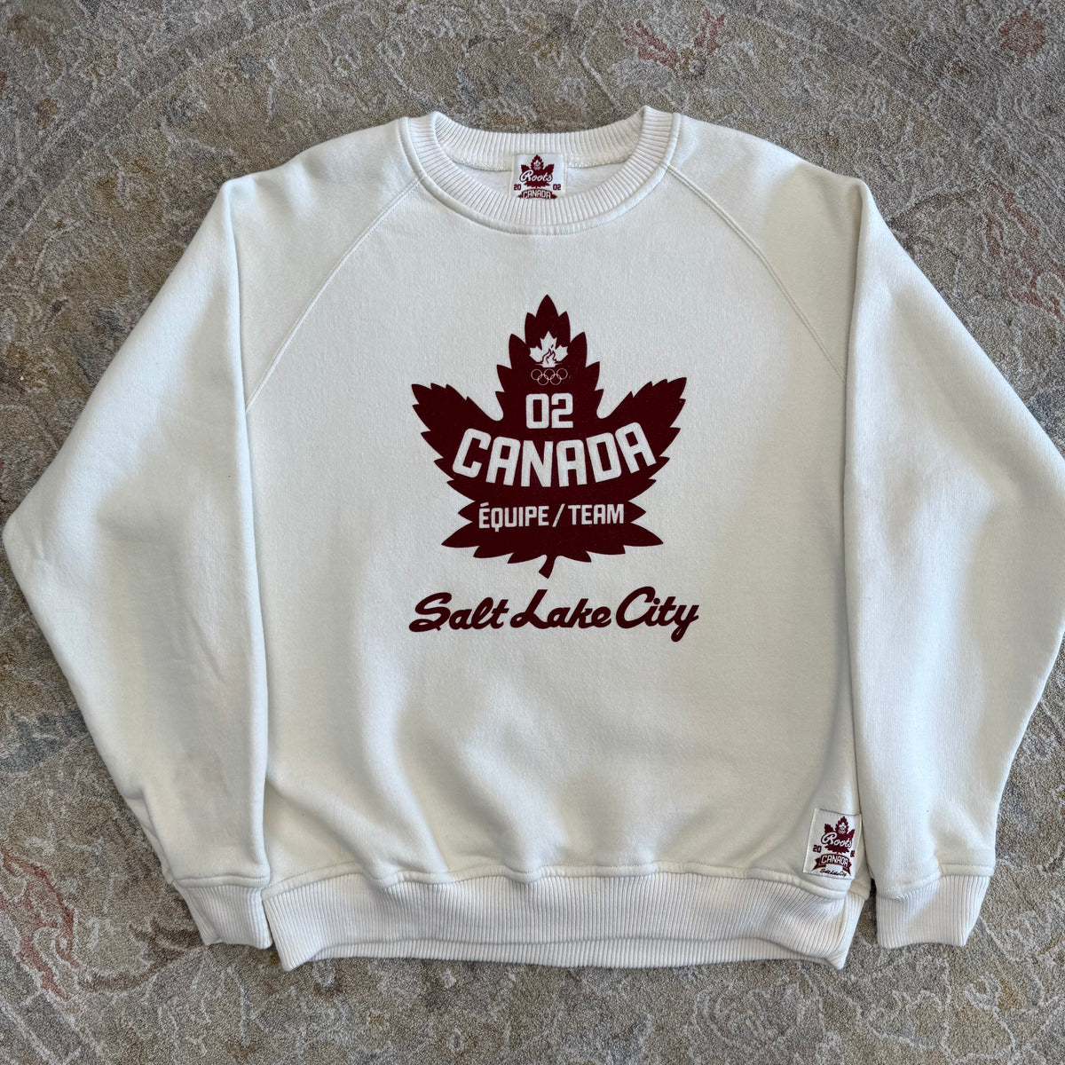 Vintage Roots Team Canada 2002 Olympics Sweatshirt Large