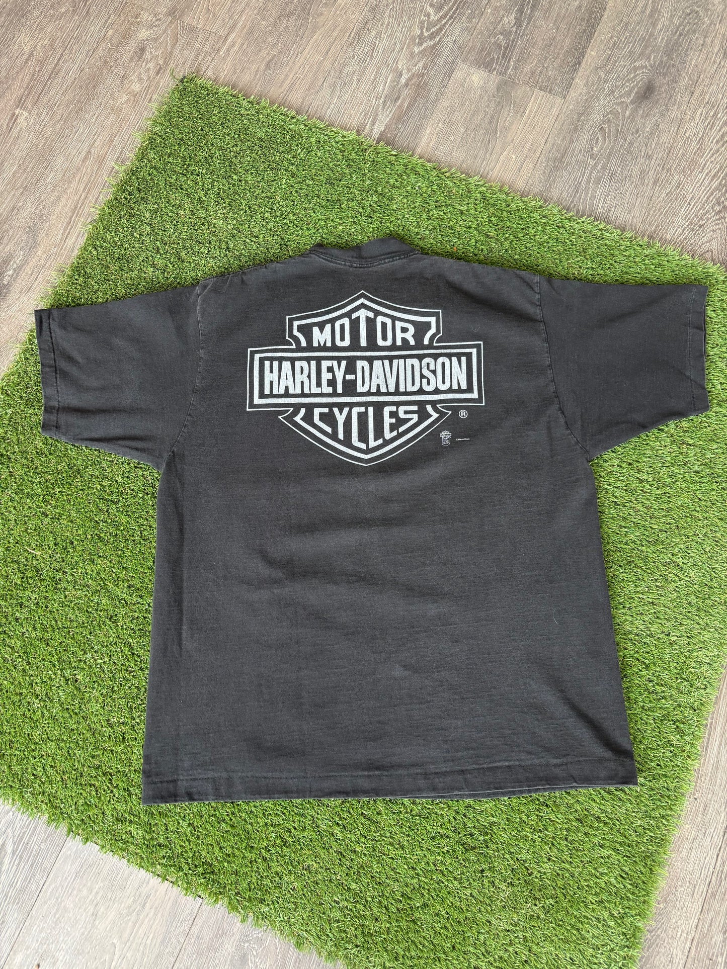 90’s Harley Davidson Eagle T-Shirt XL 23.5x29