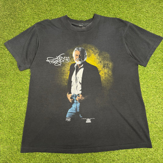 1989 Kenny Rogers T-Shirt 22x27