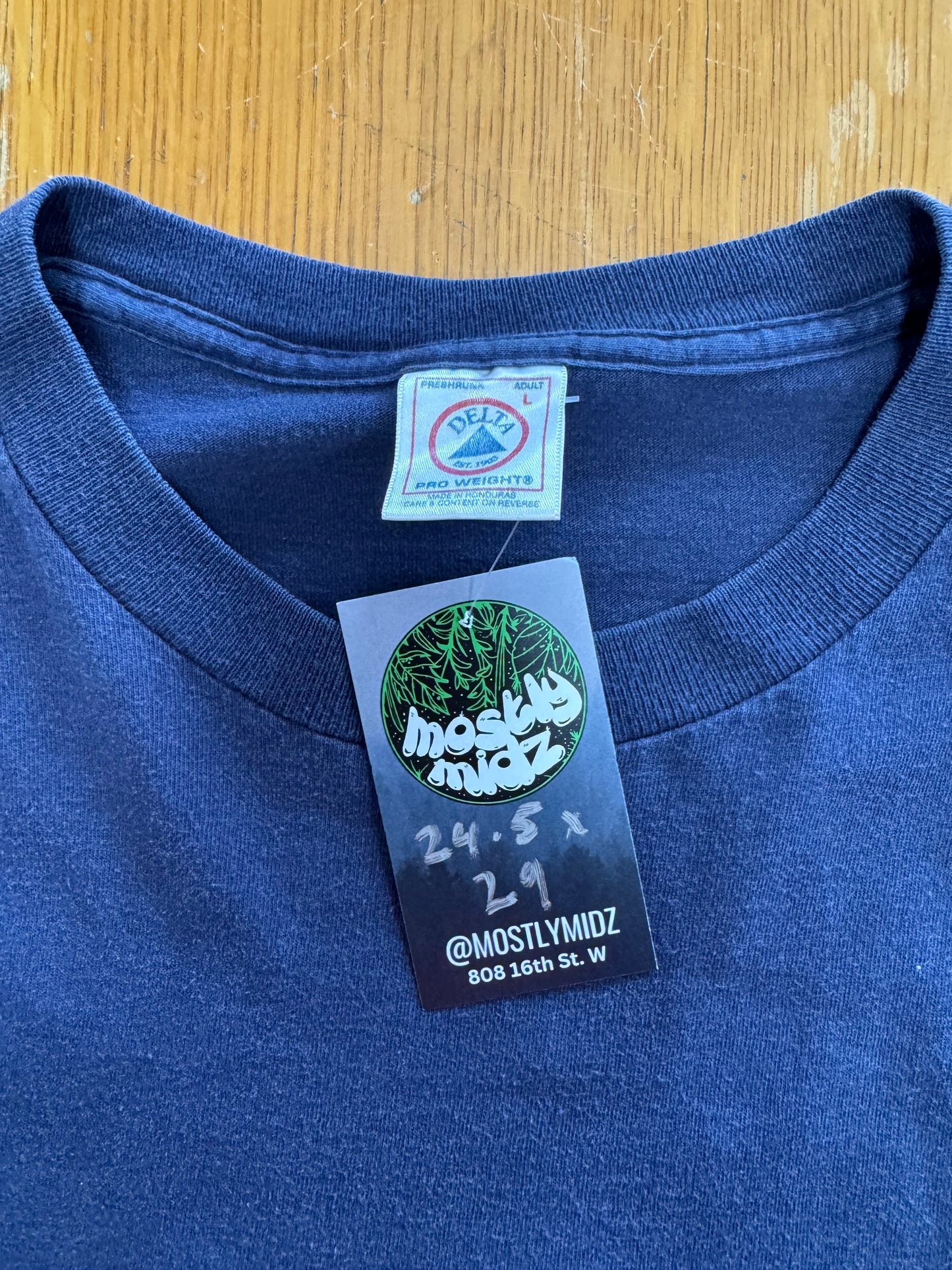 90’s Corona T-Shirt 24.5x29 - Large