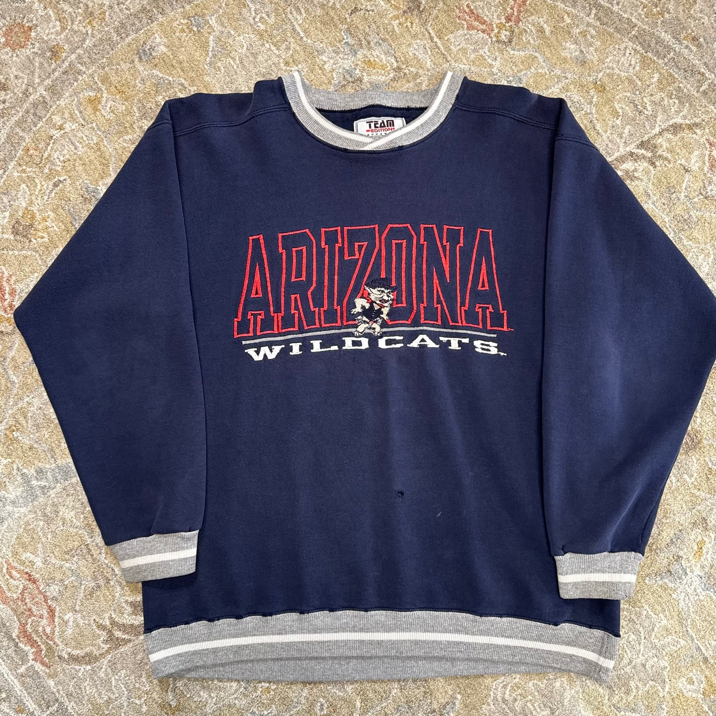 Arizona Wildcats Vintage Crewneck Sweatshirt Large