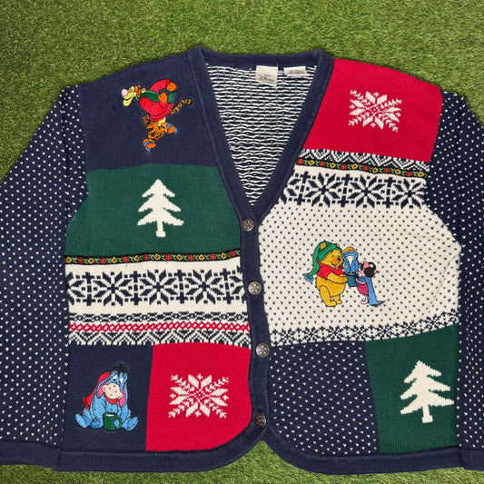 Vintage Winnie The Pooh Caridgan 23.5x24