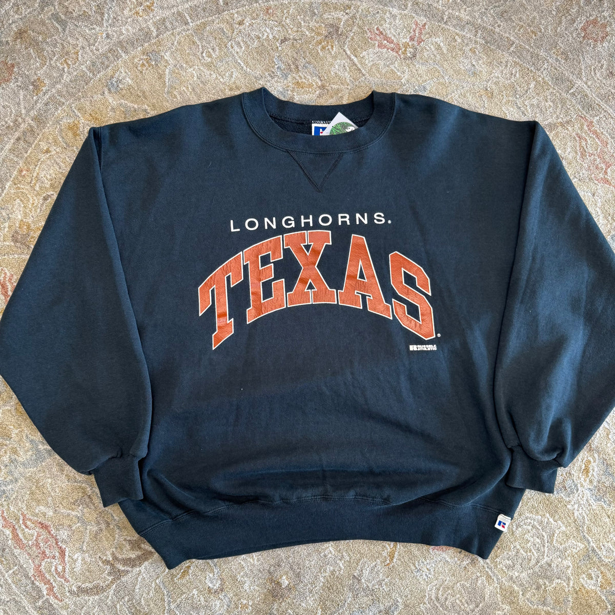 Vintage Texas Longhorns Russell Athletic Made in USA Crewneck XXL