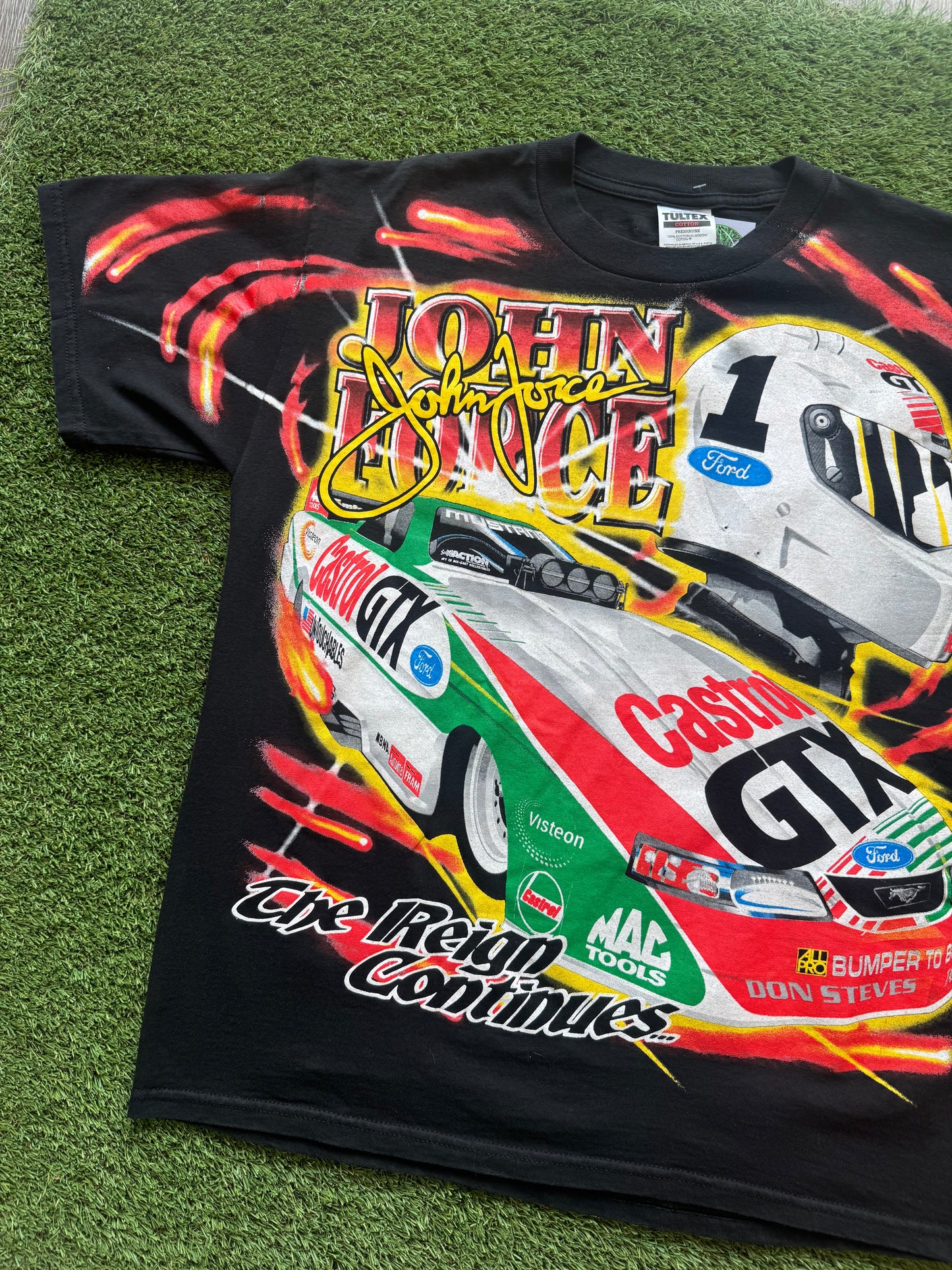 90’s Racing AOP T-Shirt Large 22x28