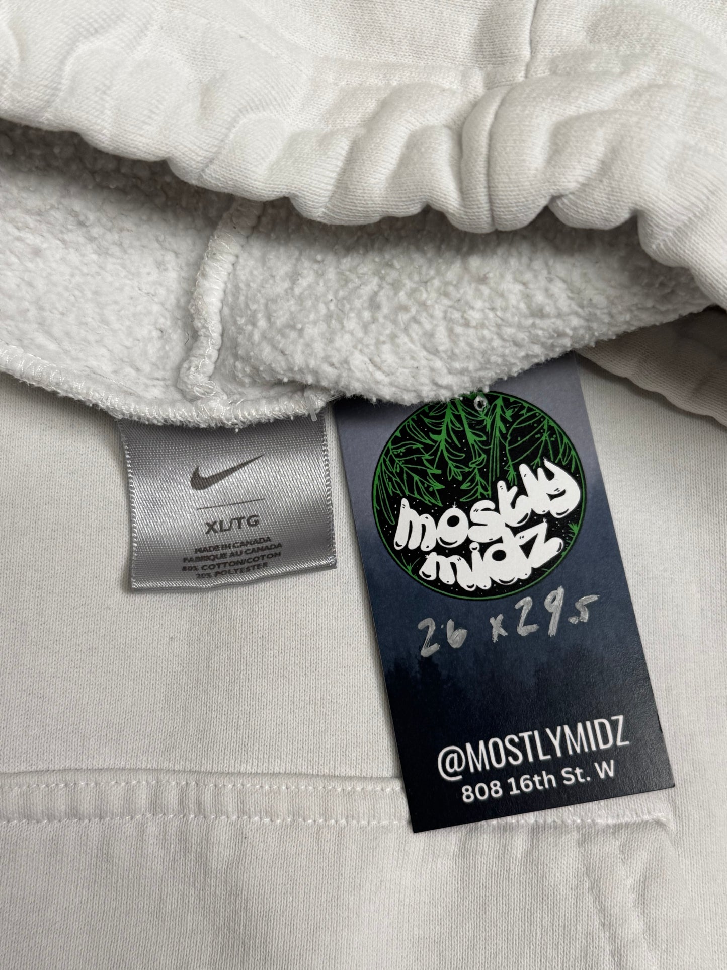 Vintage Nike Center Swoosh Hoodie XL