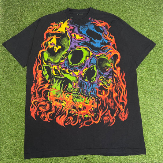 Vintage 90’s Liquid Blue T-Shirt 24.5x32