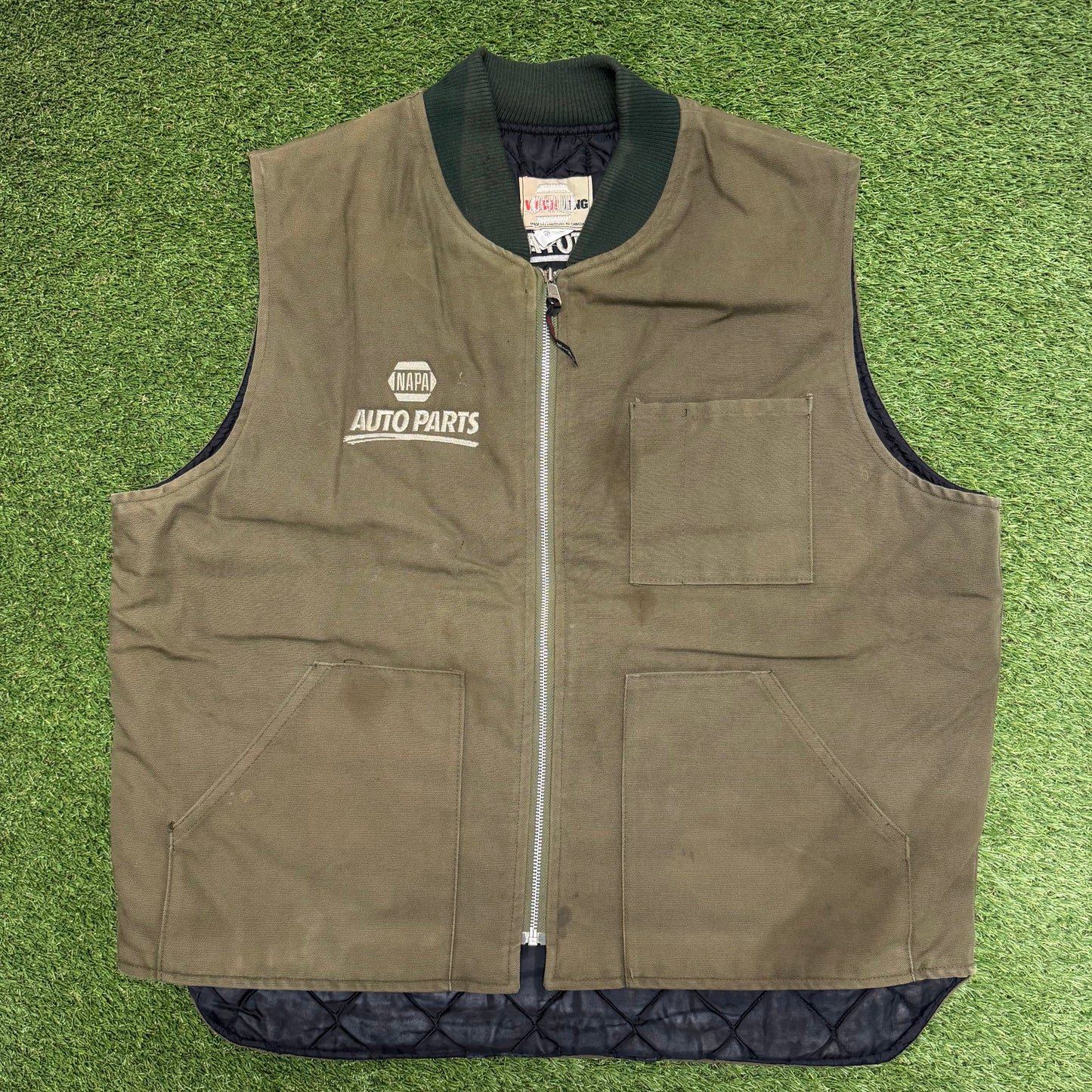 90’s NAPA Work King Canvas Vest XL