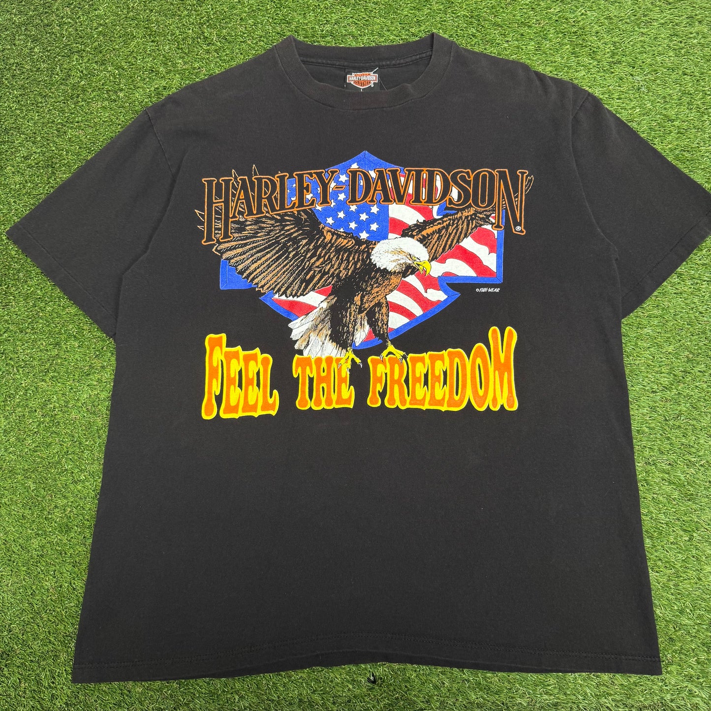 1990’s Harley Davidson Feel The Freedom T-Shirt Large
