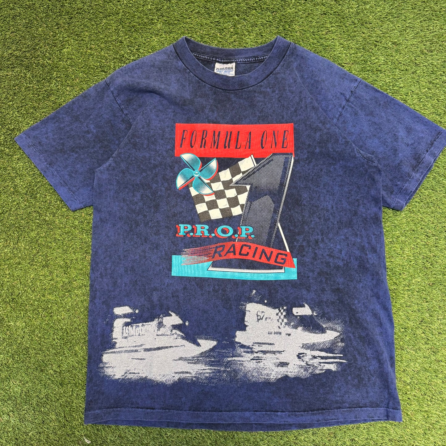 90’s F1 Racing T-Shirt L 22x28.5