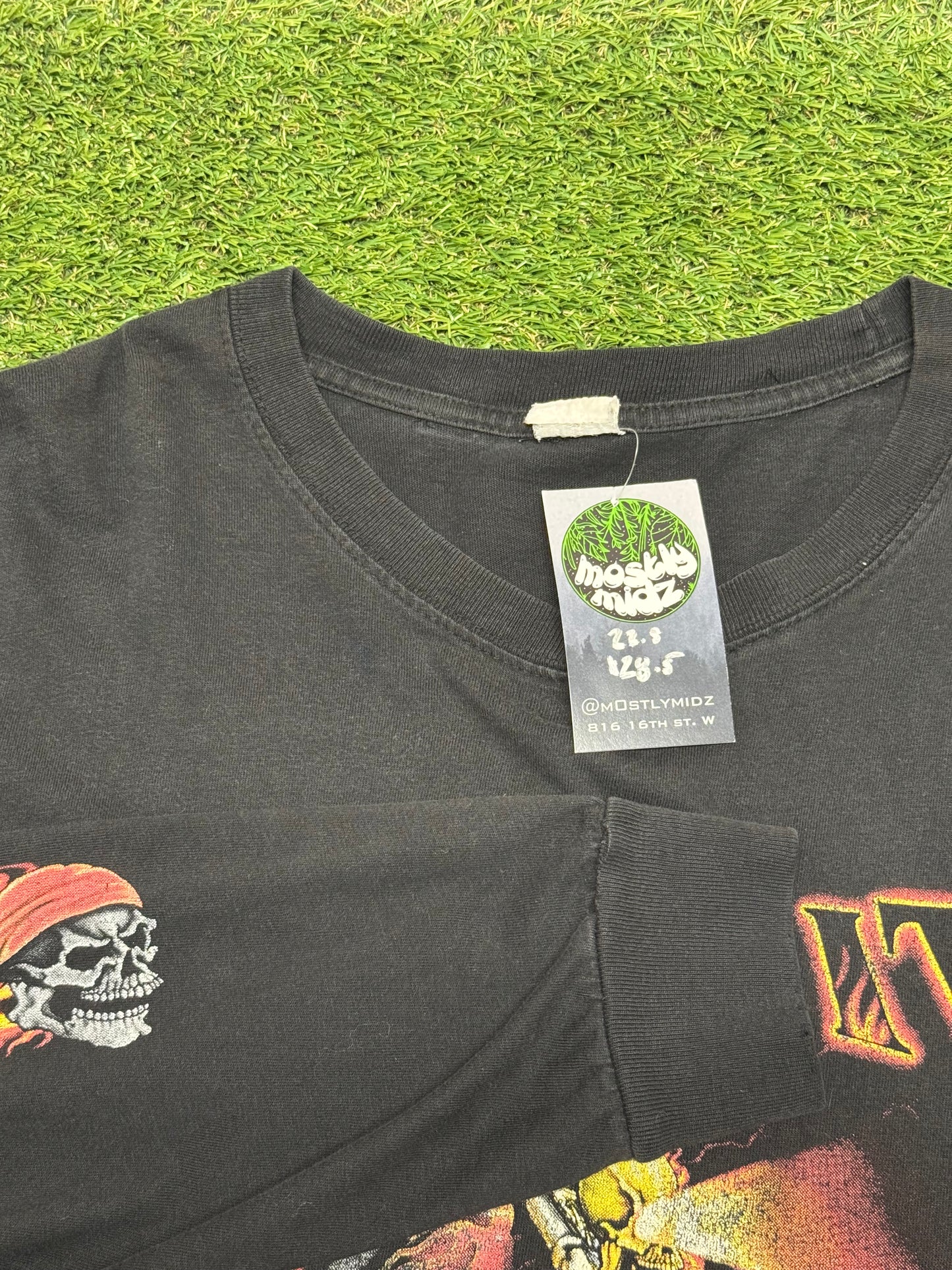 Biker Longsleeve Flames 22.5x28.5 L