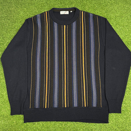 Vintage Striped Knit 22x27