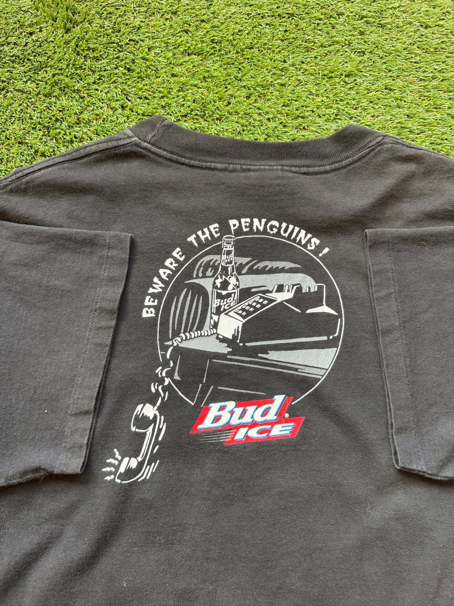 1996 Bud Ice T-Shirt 23.5x28.5 L
