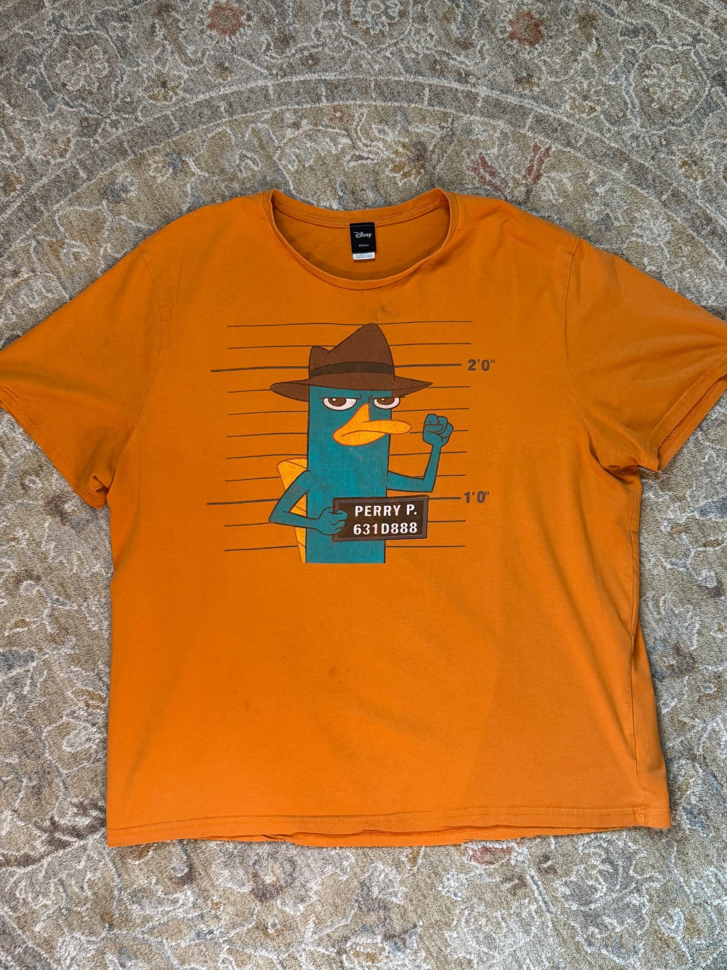 Phineas and Ferb Perry the Platypus Tshirt XL