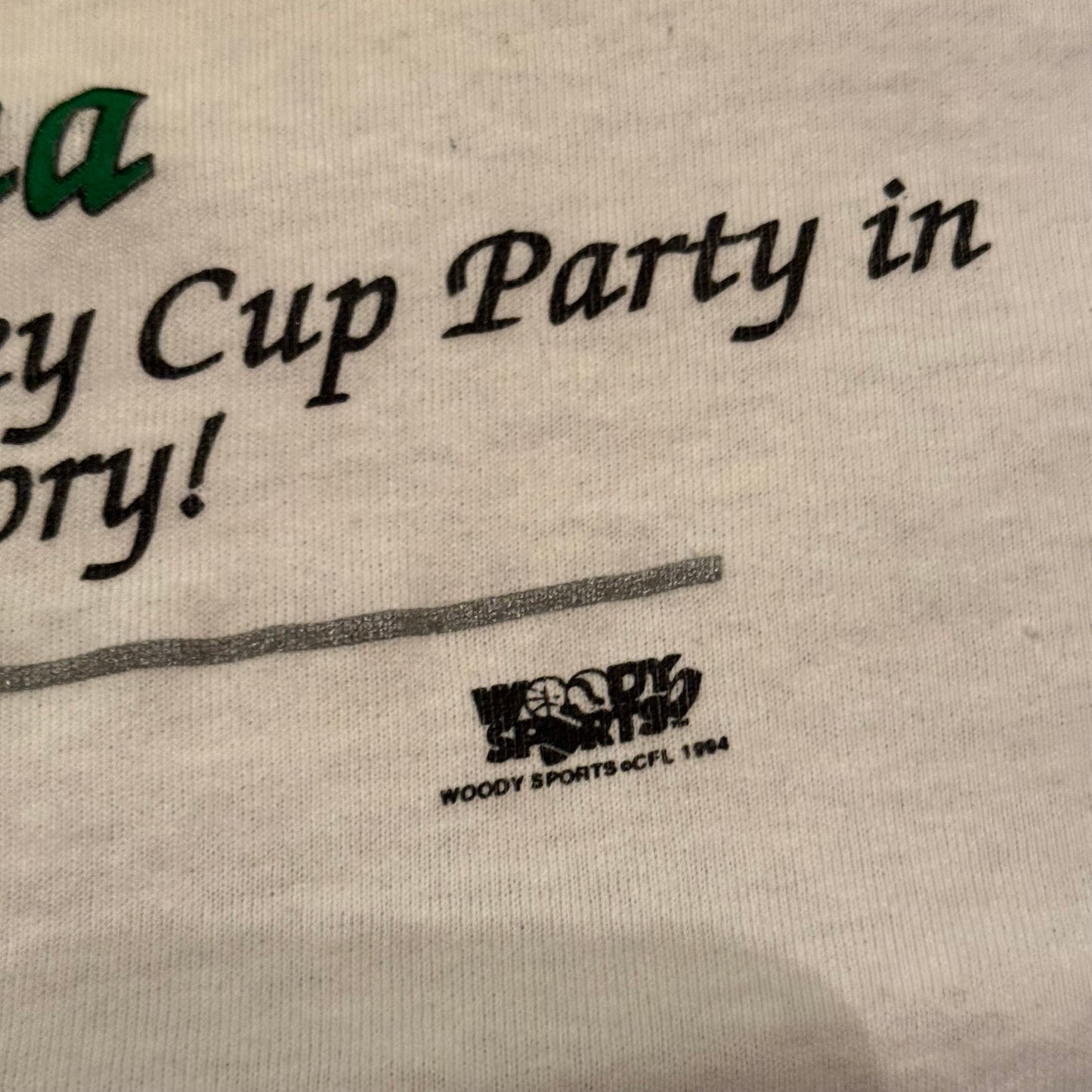 Grey Cup Regina T-Shirt Medium