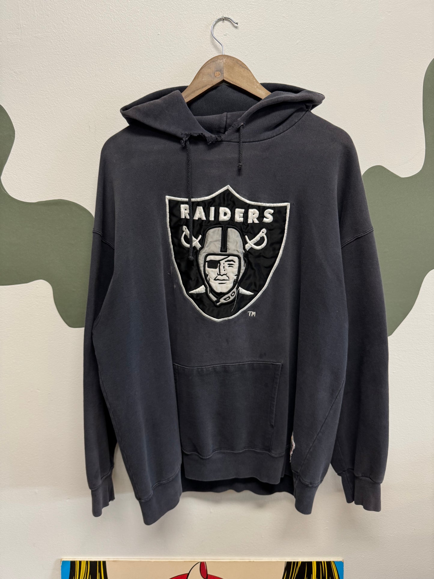 90’s Raiders Football Hoodie XL