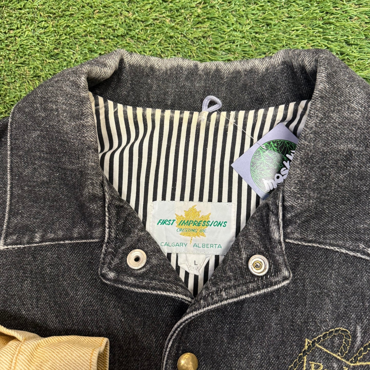 Budweiser x Calgary Stampede Denim Jacket L