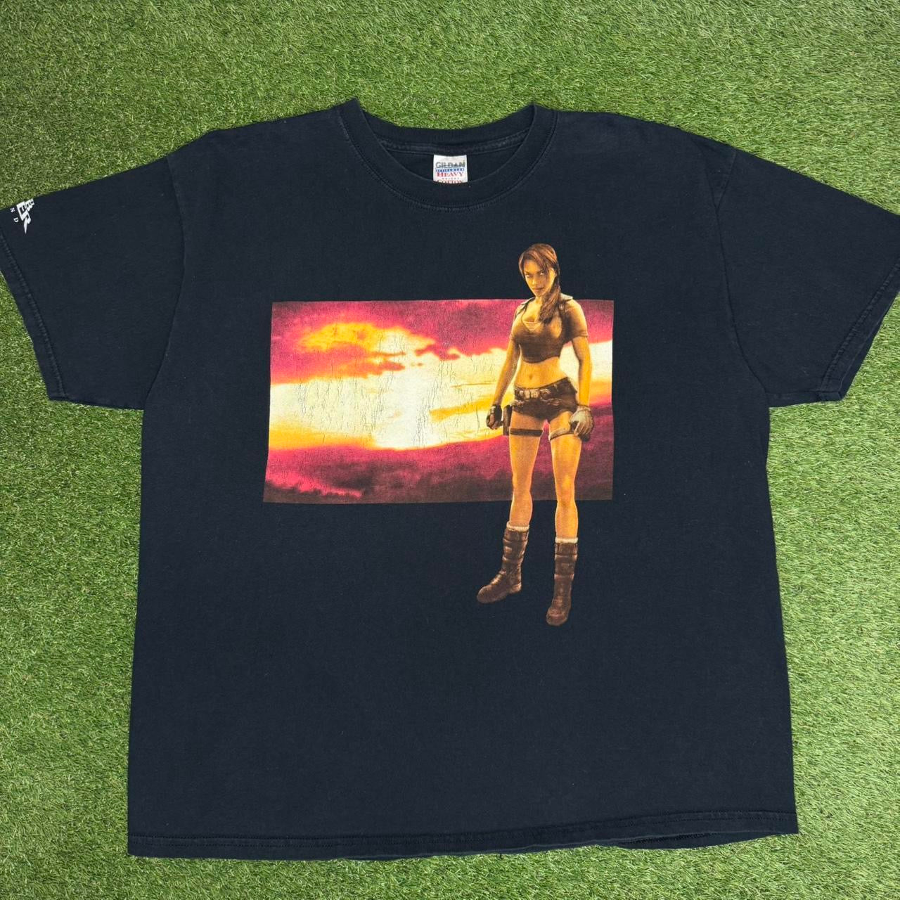 Lara Croft Tomb Raider T-Shirt XL Vintage