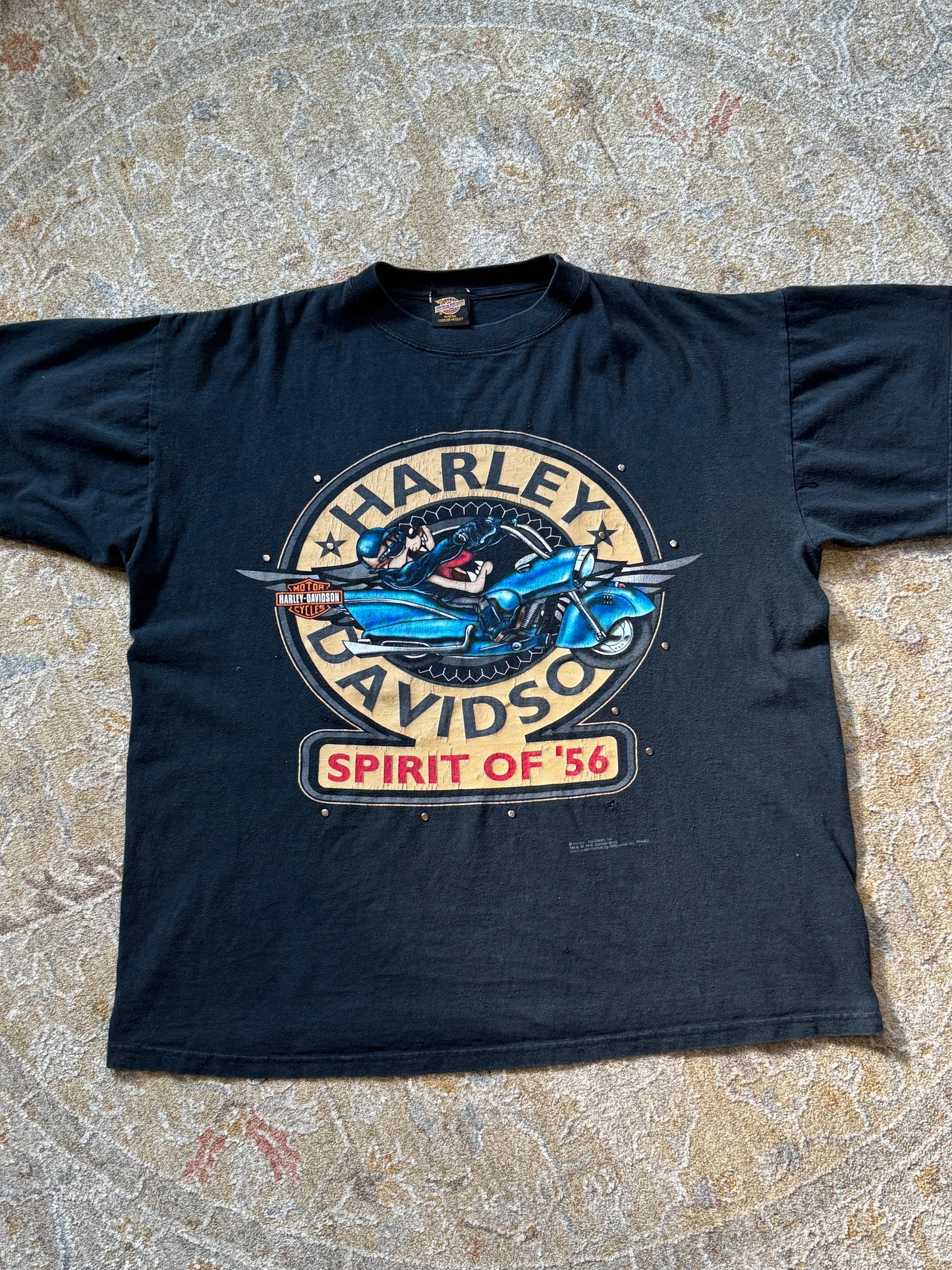 Harley Davidson x Taz Vintage T-Shirt XL
