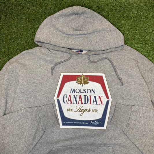 Vintage Molson Canadian Hoodie XL
