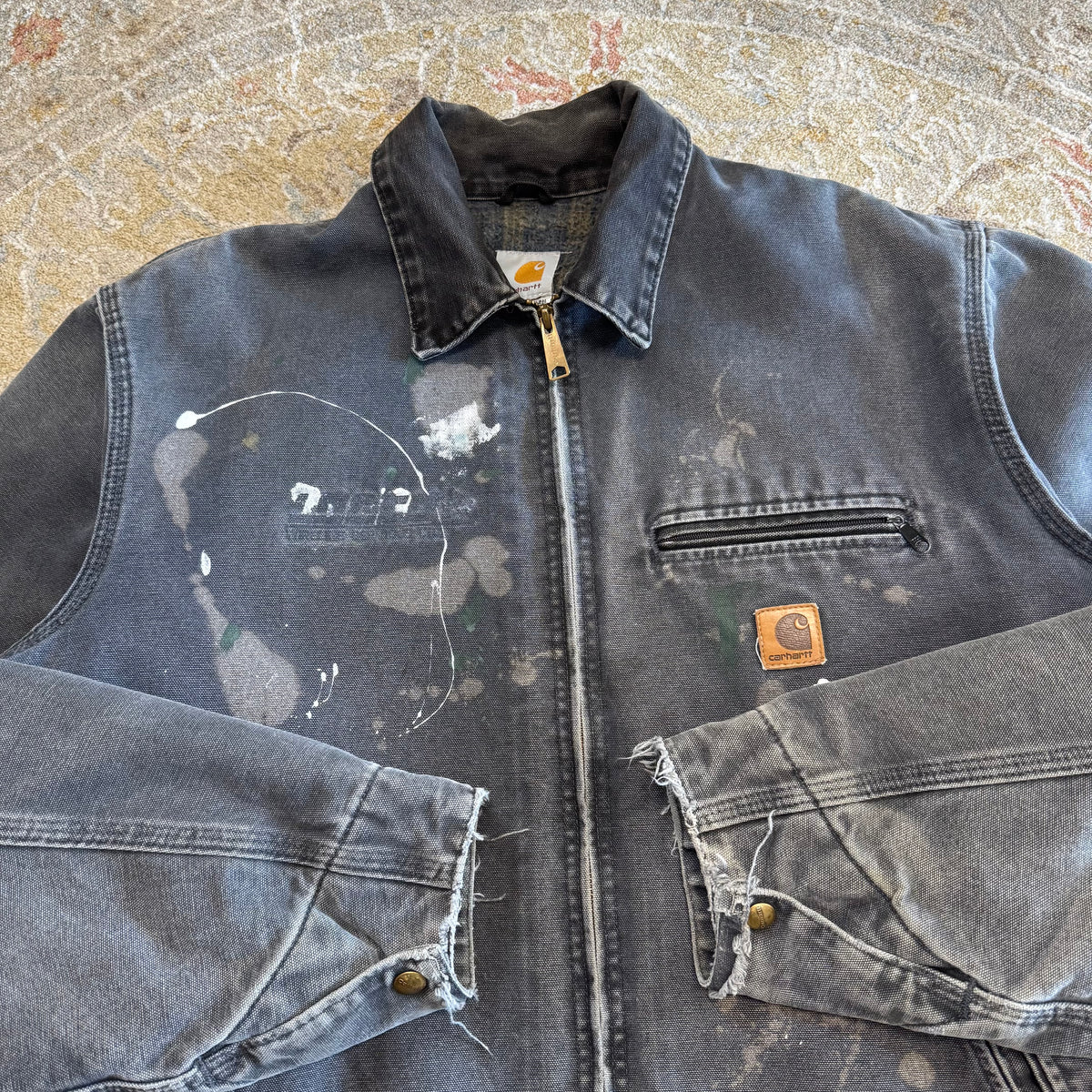 Vintage Carhartt Detroit Jacket J97 PTL Large