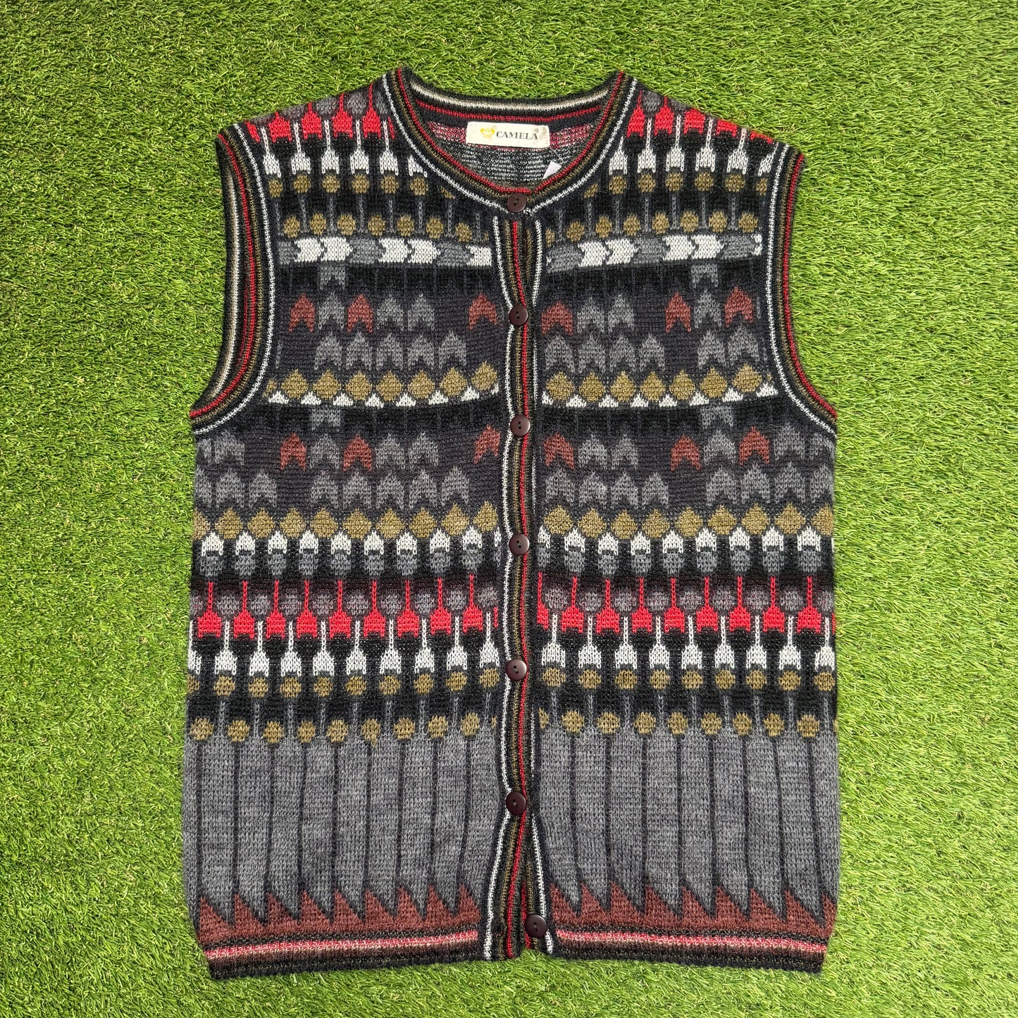 Vintage Camela Vest 18x24 Small