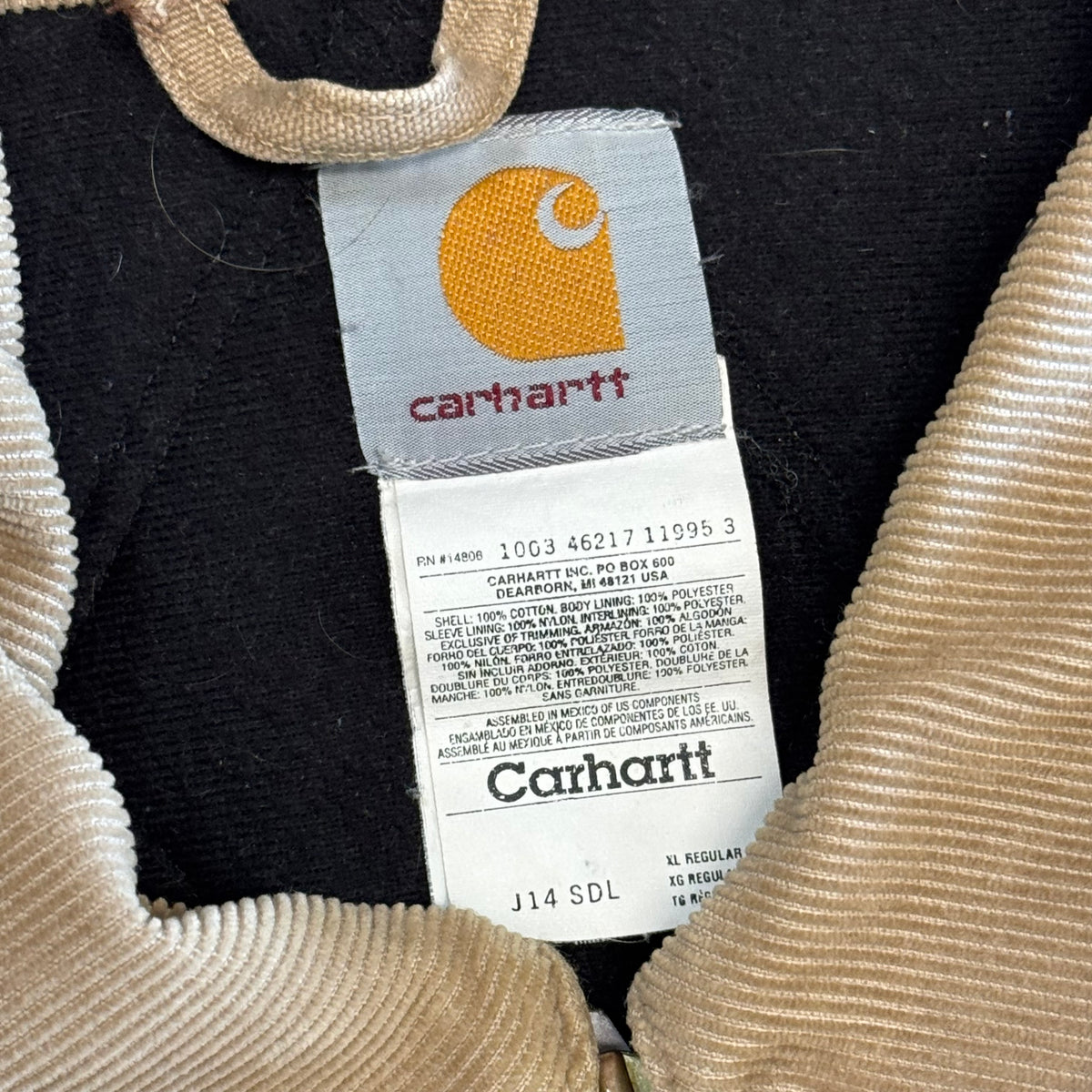 Carhartt Santa Fe Jacket J14 SLD XL Regc