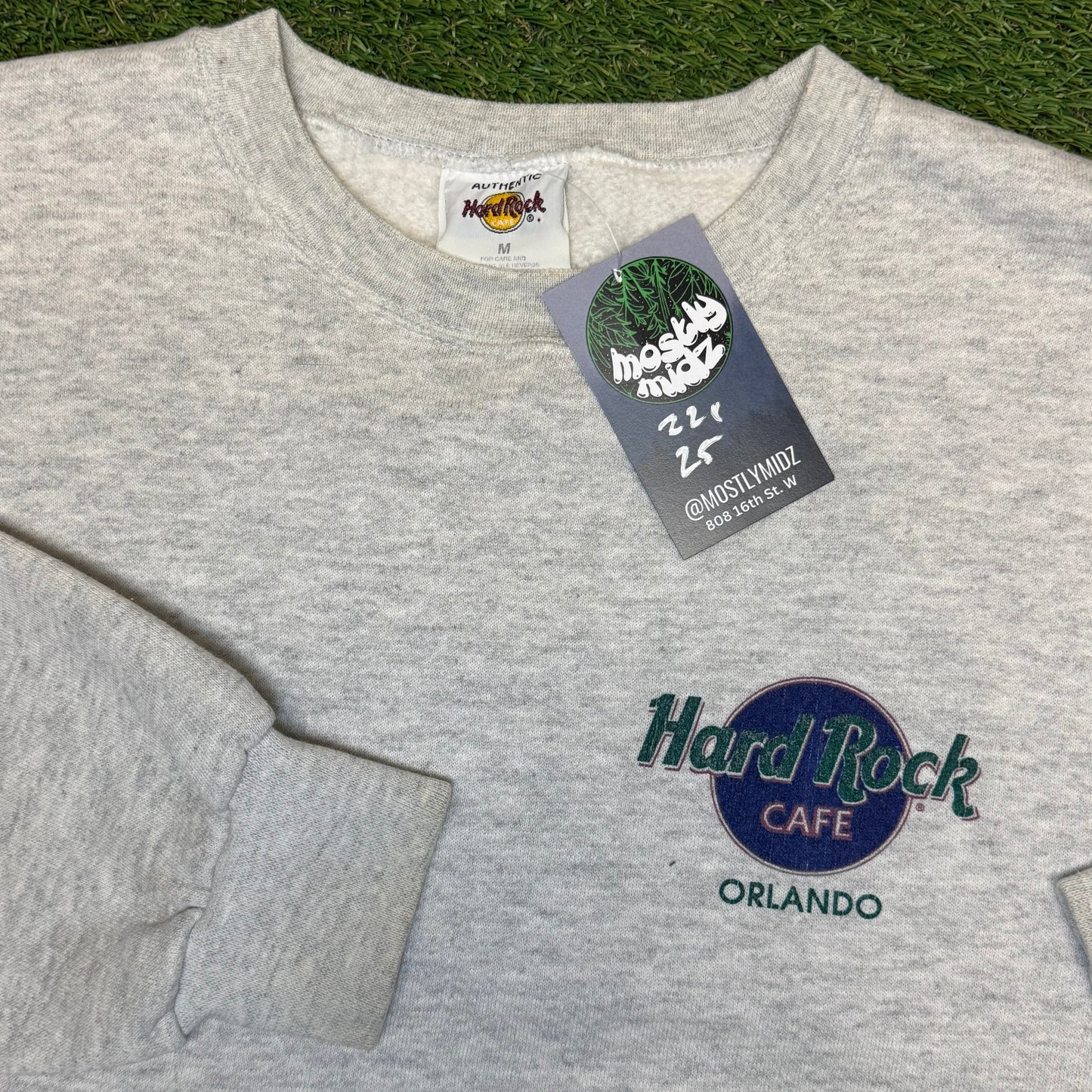 Hard Rock Cafe Sweatshirt M 22x25