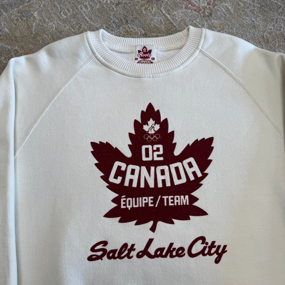 Vintage Roots Team Canada 2002 Olympics Sweatshirt Large