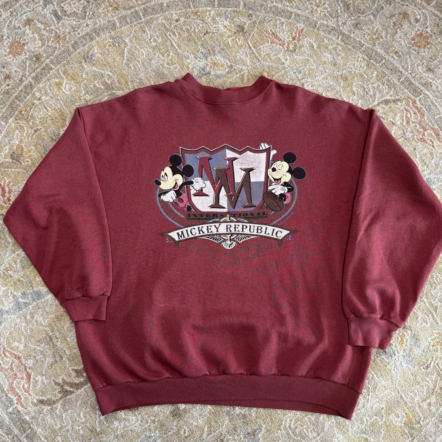 Vintage Disney Mickey Republic Sweatshirt