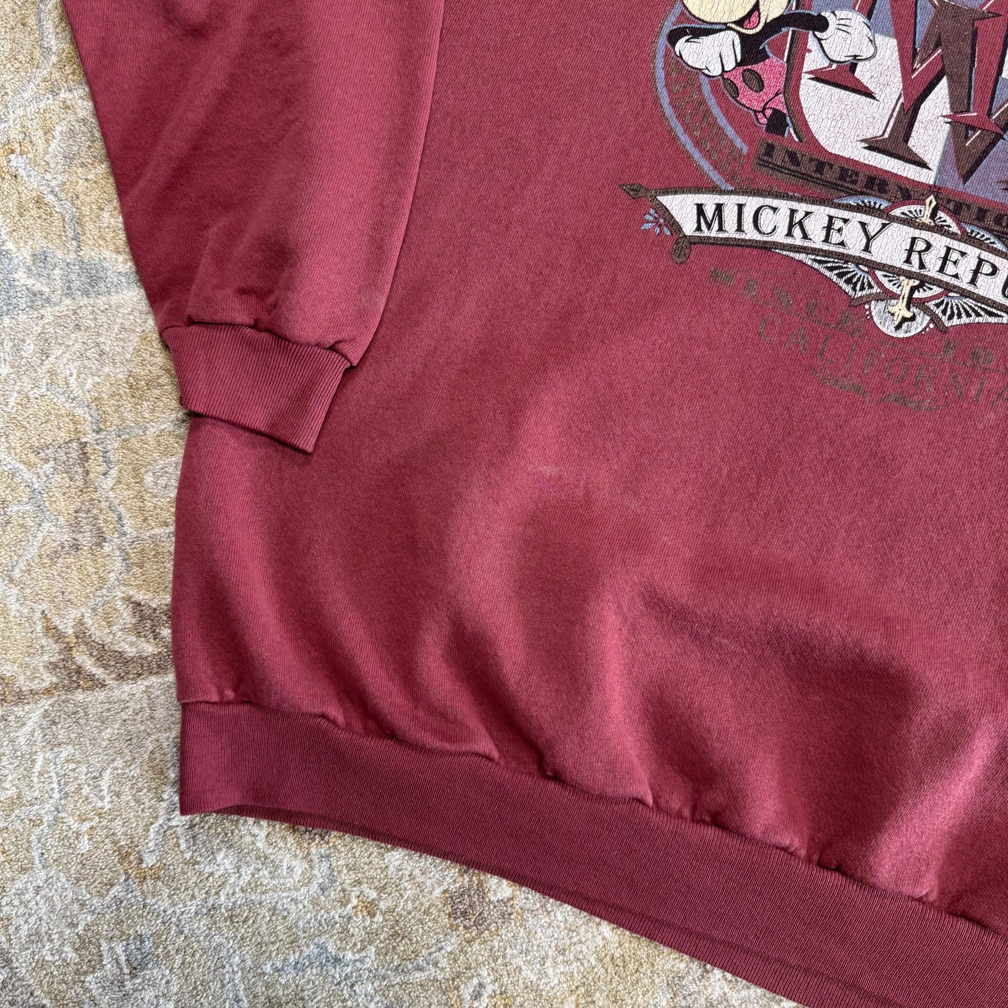 Vintage Disney Mickey Republic Sweatshirt