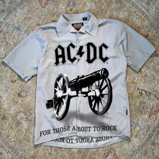 2004 Vintage AC/DC Button Up Shirt
