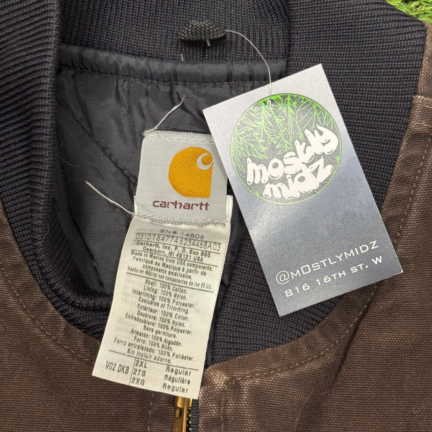 Brown Carhartt Vest XXL