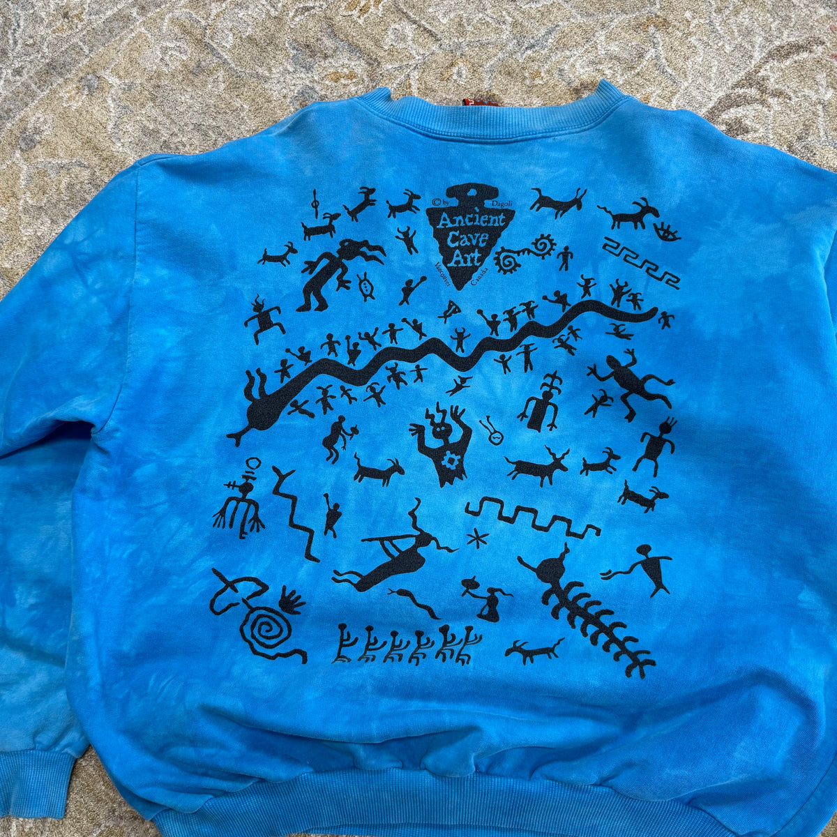 Vintage Dagoli  Anasazi Gecko Sweatshirt Medium