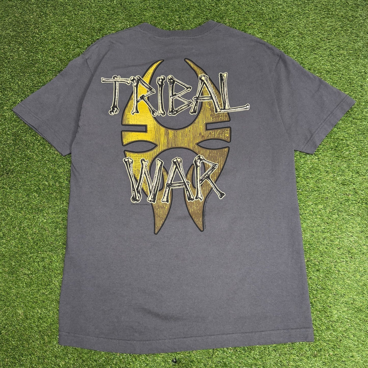 Vintage 2003 Soul Fly Tribal War Band T-Shirt Large