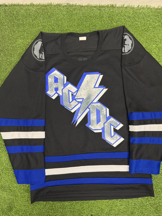 AC/DC Black Ice Hockey Jersey