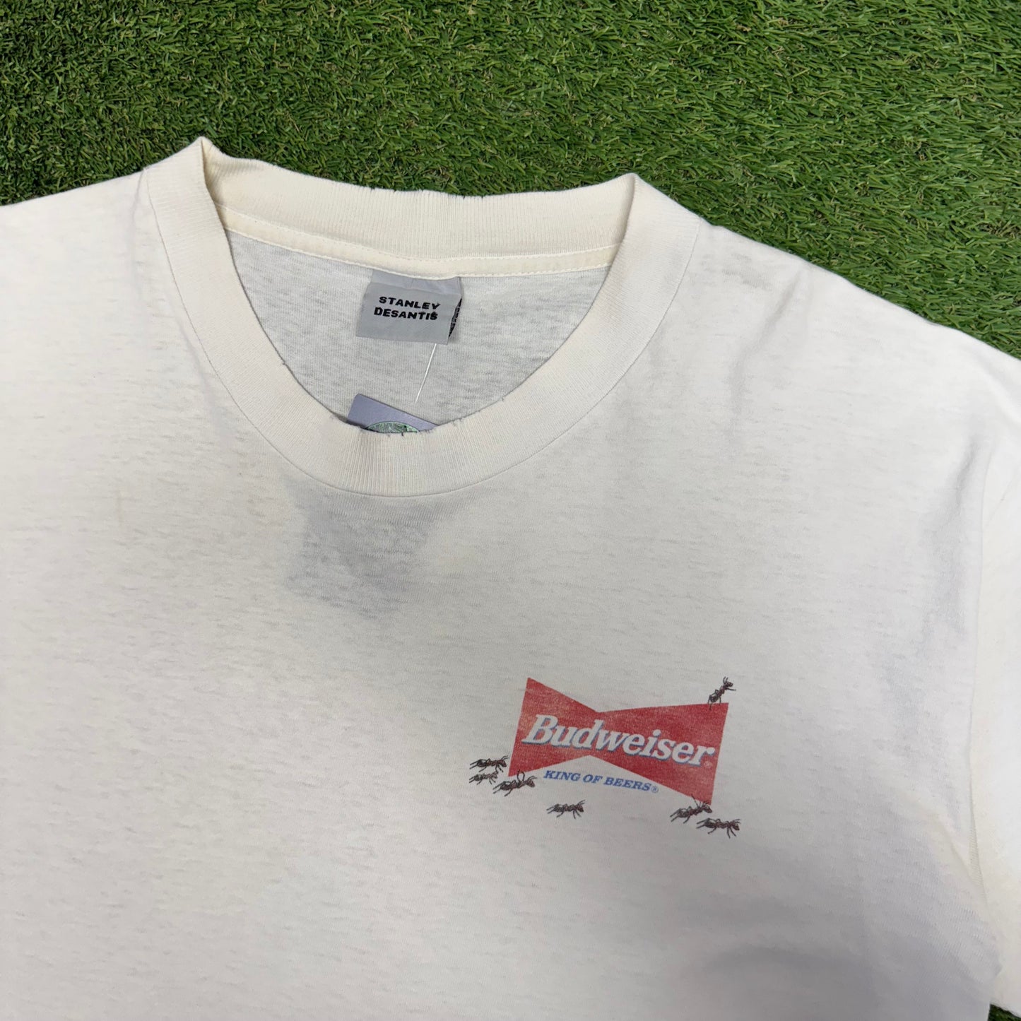 Budweiser Stanley Desantis T-Shirt L 24x28.5