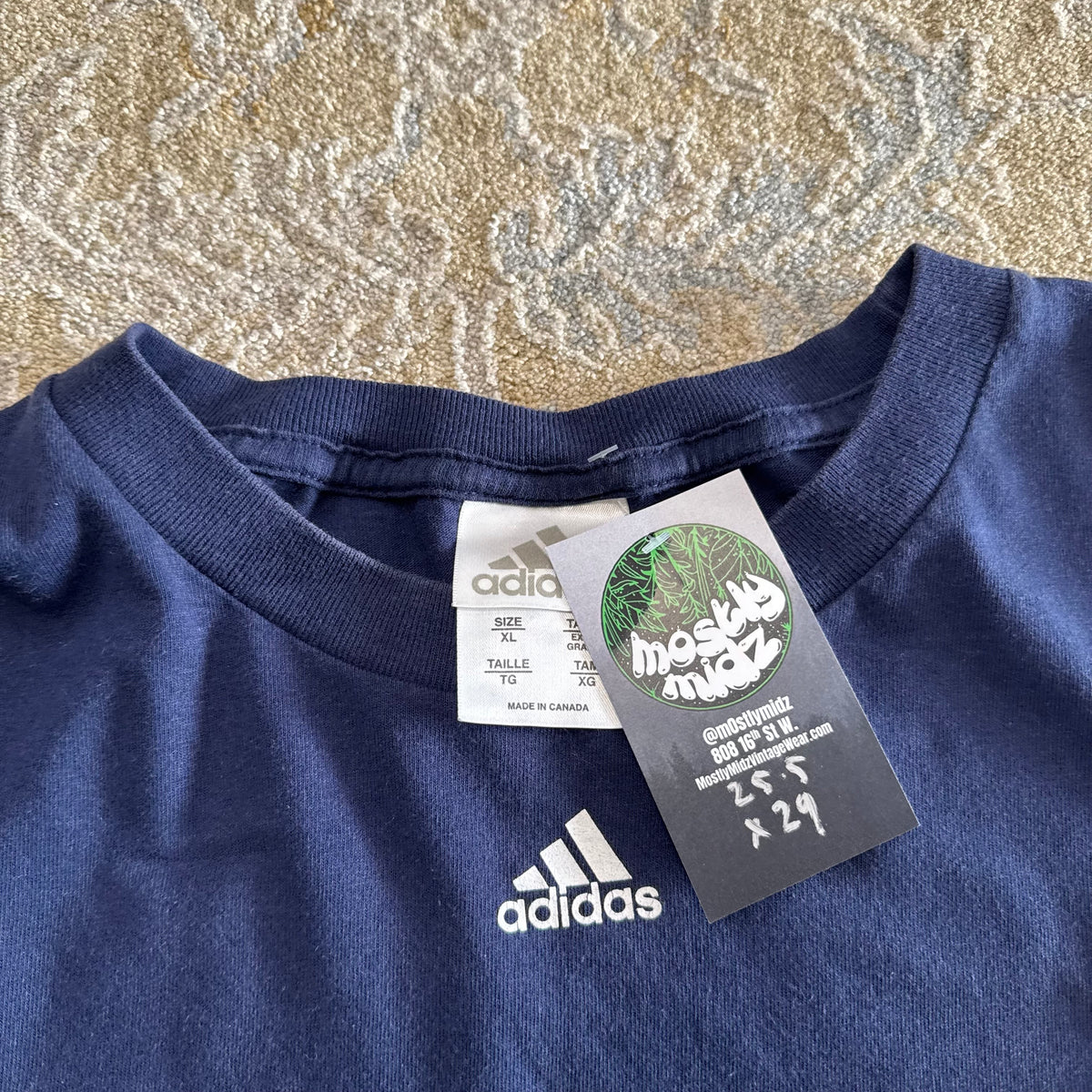 Vintage Adidas Cleveland Cavaliers Long Sleeve T-Shirt XL Boxy fit