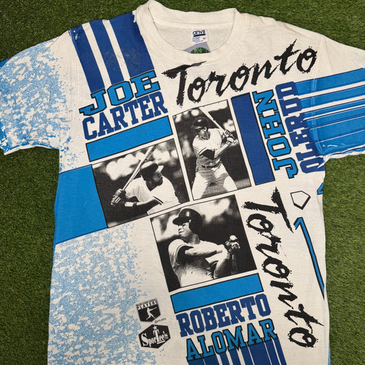 Vintage Toronto Blue Jays T-Shirt Large 21x29